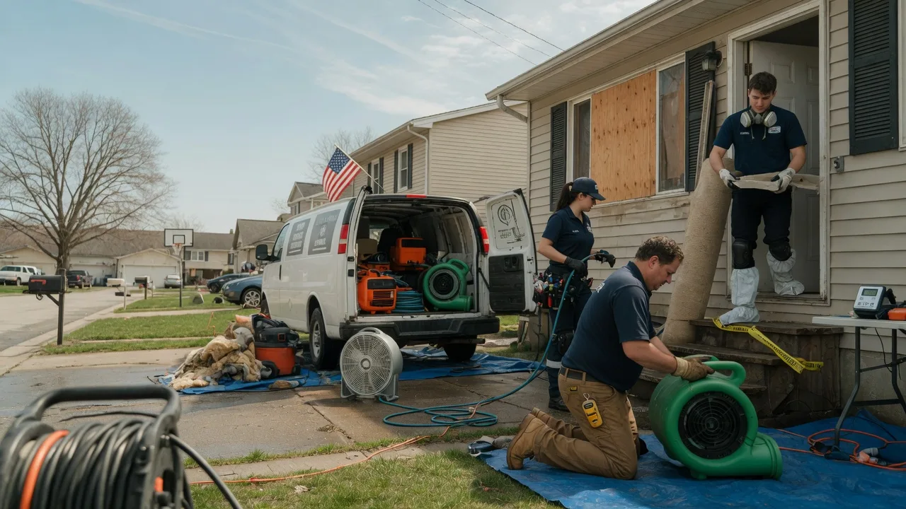 Water Damage Restoration in Hockley, TX near me